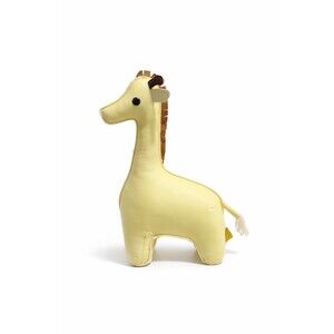 Zuny Faux Leather Giraffe Bookend Doorstop
